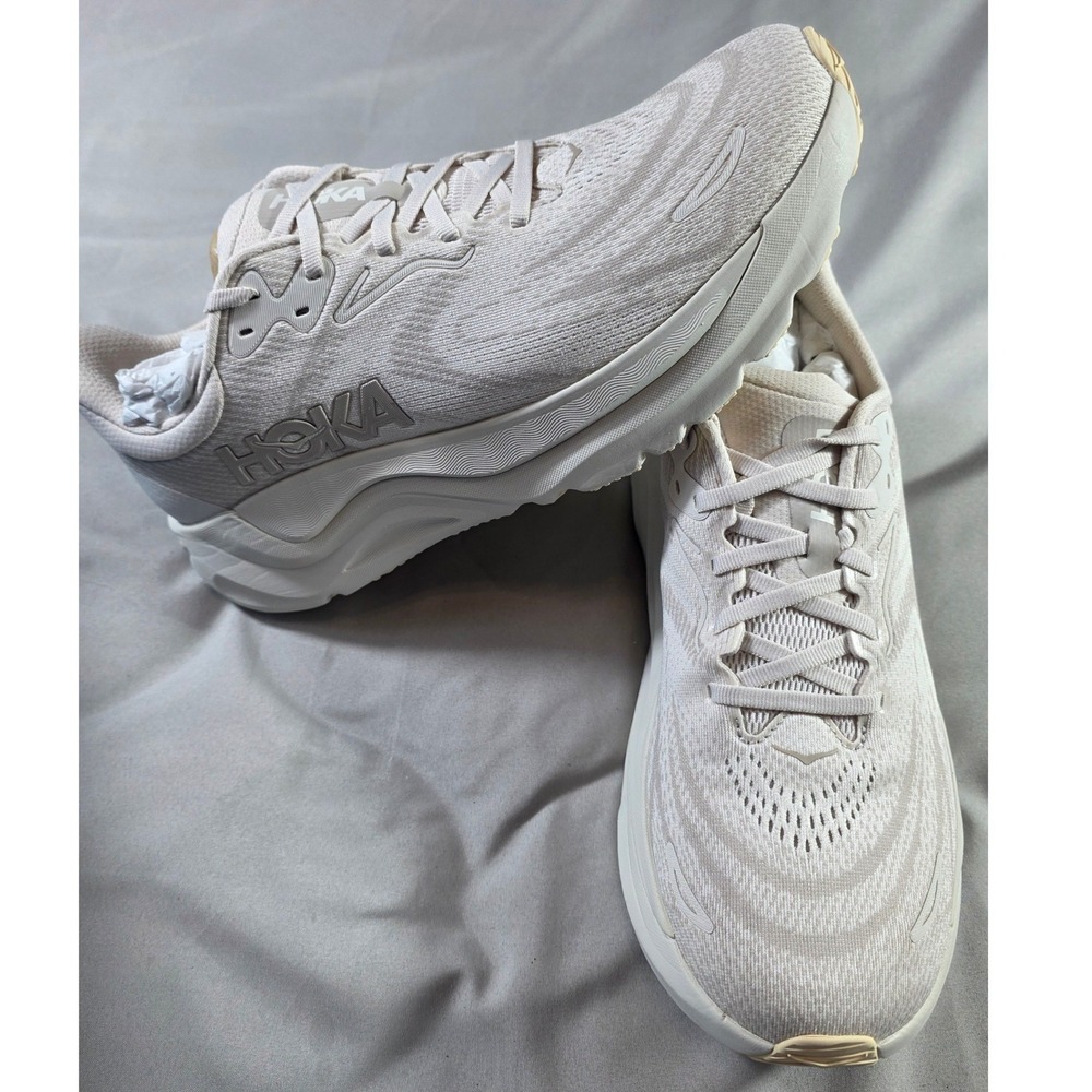 Hoka Arahi 8 Running Shoes Mens 9D Grout Putty 1168690 Stability Sneakers NEW